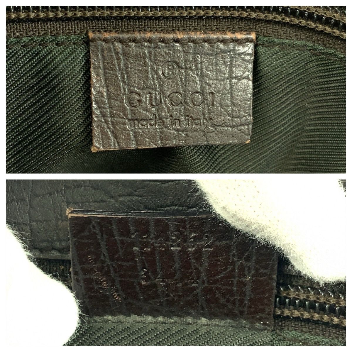 Gucci Gucci Gucci GG Supreme Canvas Leather Business Bag Leather Business Bag 114262 DUTY FREE for USA Size ONE SIZE - 6 Thumbnail