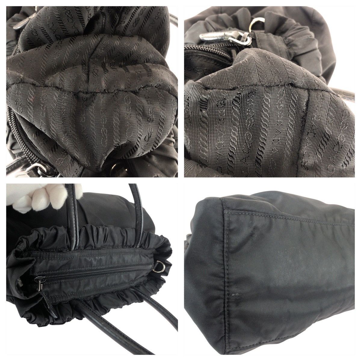 Prada Prada Prada Tessuto Nylon/Leather 2way Bag Textile Shoulder Bag DUTY FREE for USA Size ONE SIZE - 5 Thumbnail