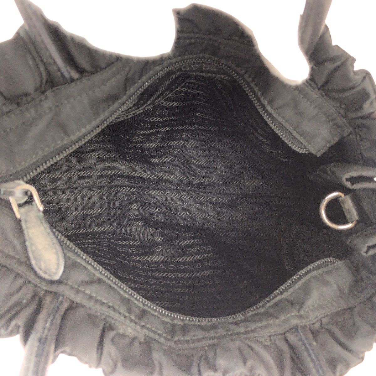 Prada Prada Prada Tessuto Nylon/Leather 2way Bag Textile Shoulder Bag DUTY FREE for USA Size ONE SIZE - 8 Thumbnail