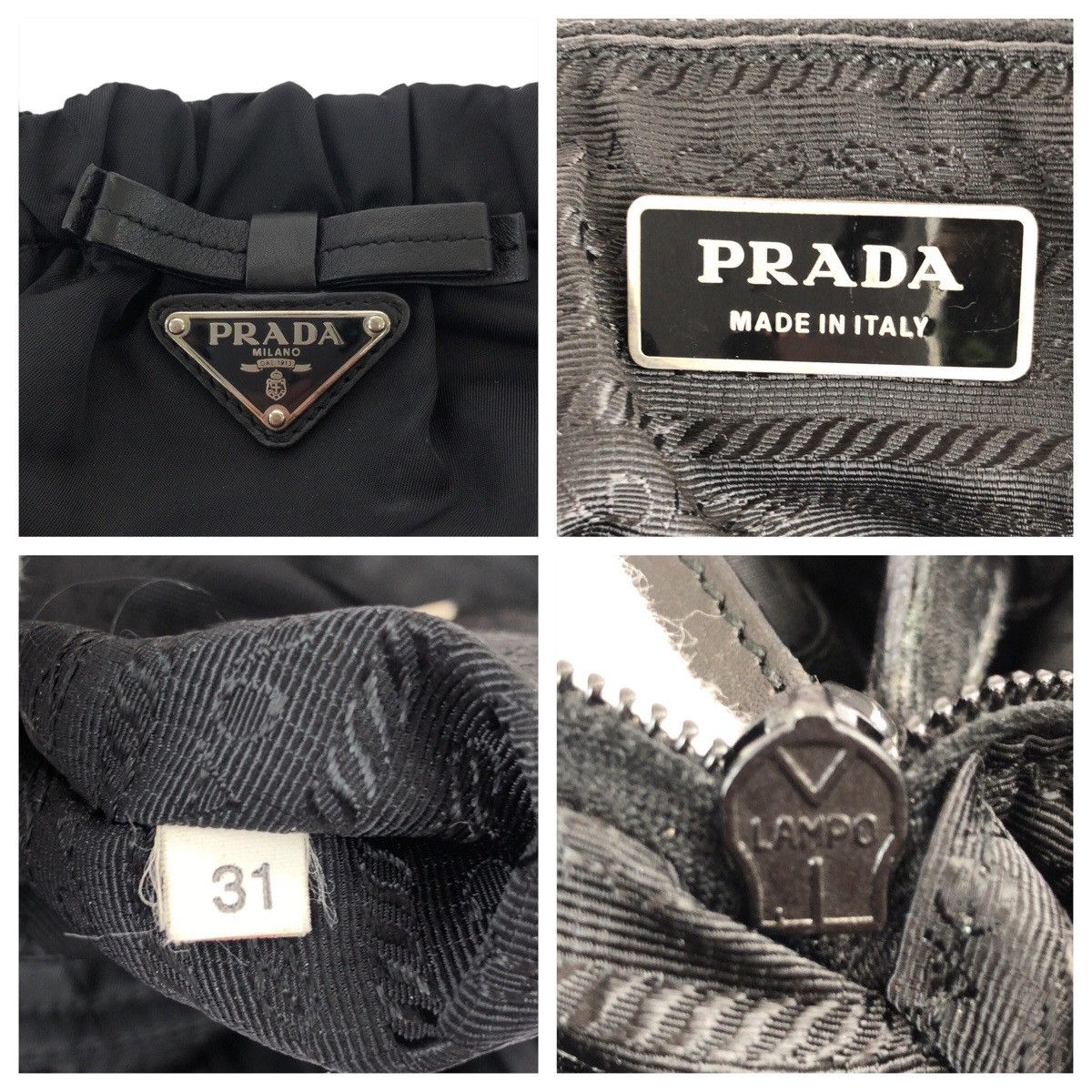 Prada Prada Prada Tessuto Nylon/Leather 2way Bag Textile Shoulder Bag DUTY FREE for USA Size ONE SIZE - 4 Thumbnail