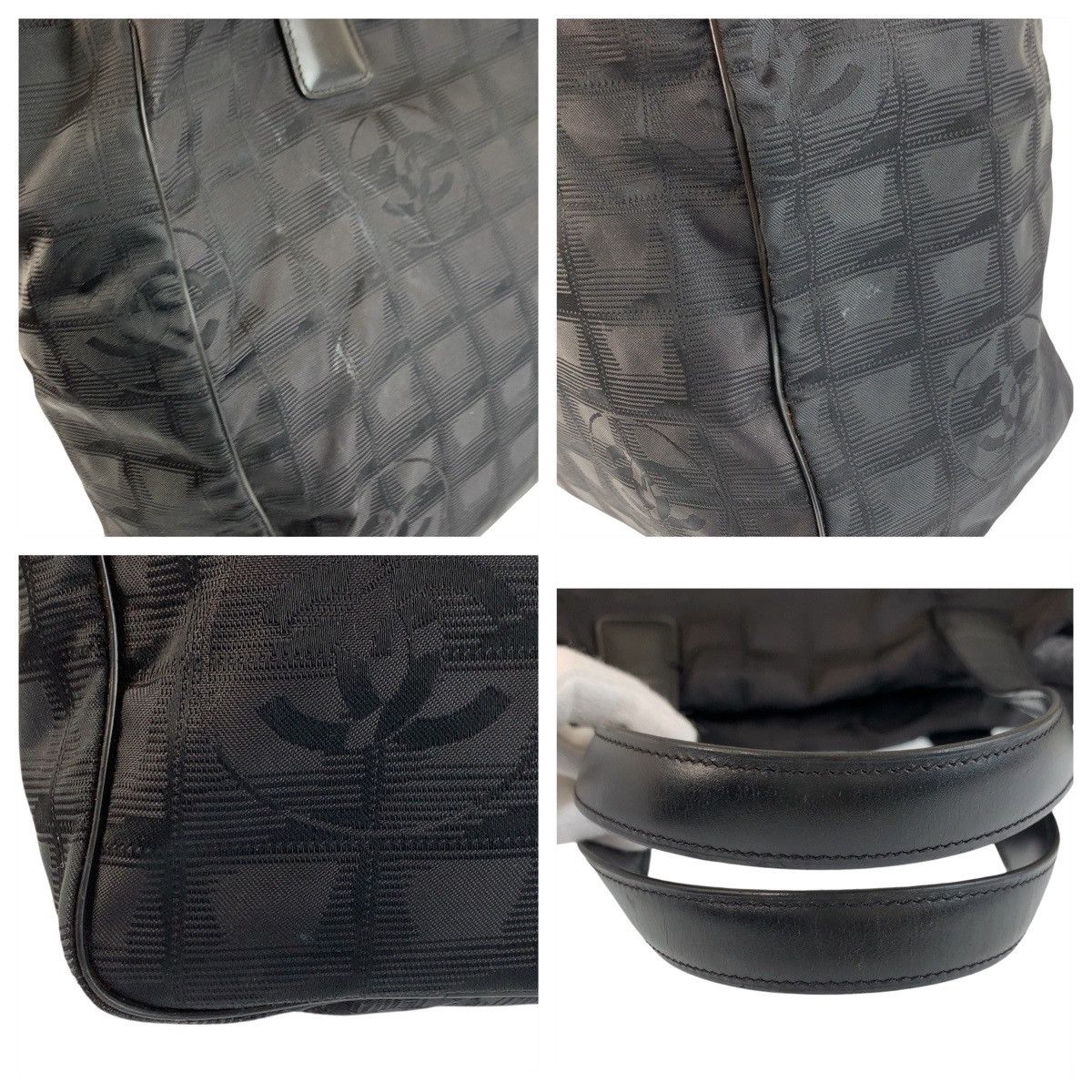 Chanel Chanel Chanel New Travel Line Nylon Leather 2way Bag Textile Shoulder Bag DUTY FREE for USA Size ONE SIZE - 5 Thumbnail