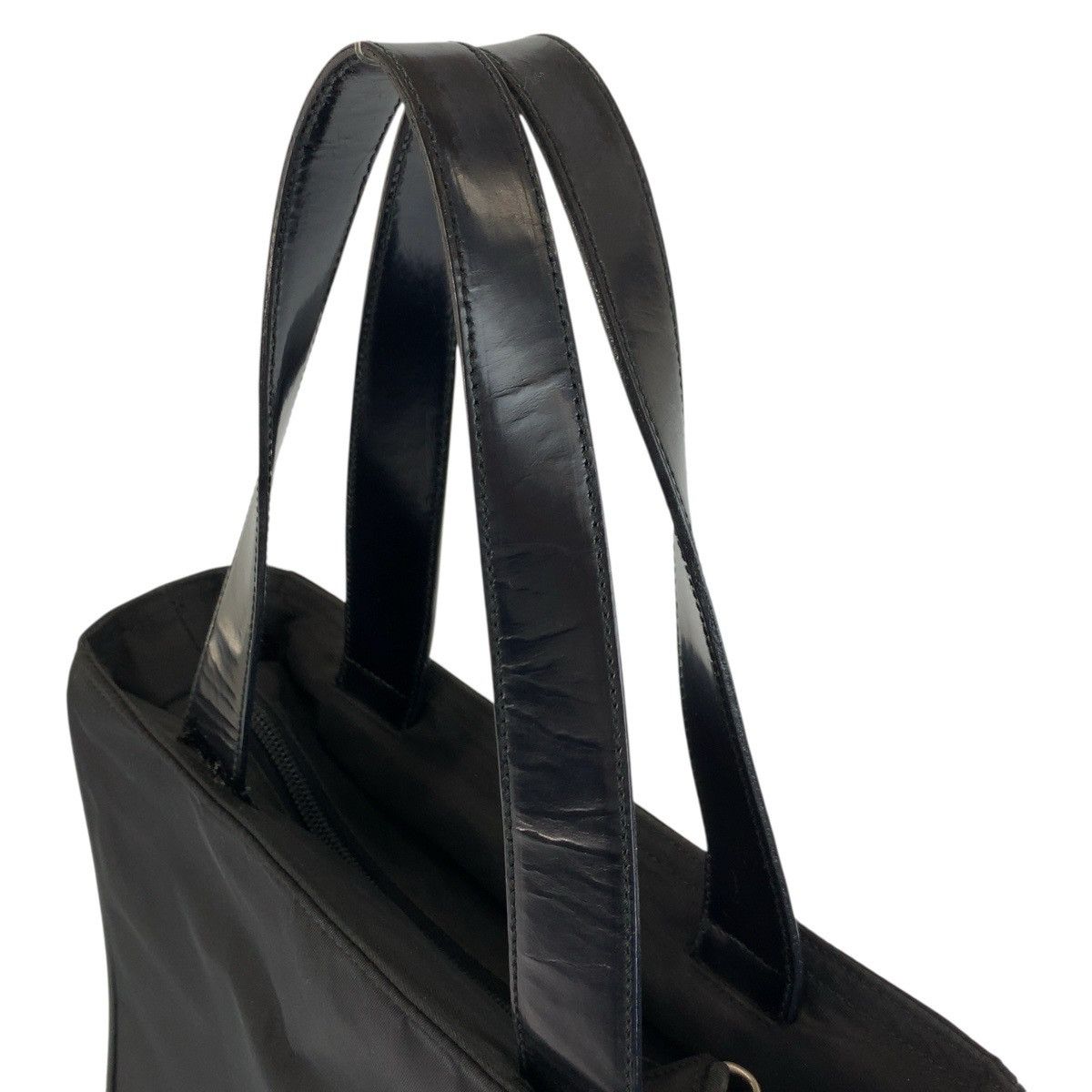 Prada Prada Prada Tessuto Nylon Leather Handbag Textile Tote Bag DUTY FREE for USA Size ONE SIZE - 8 Thumbnail