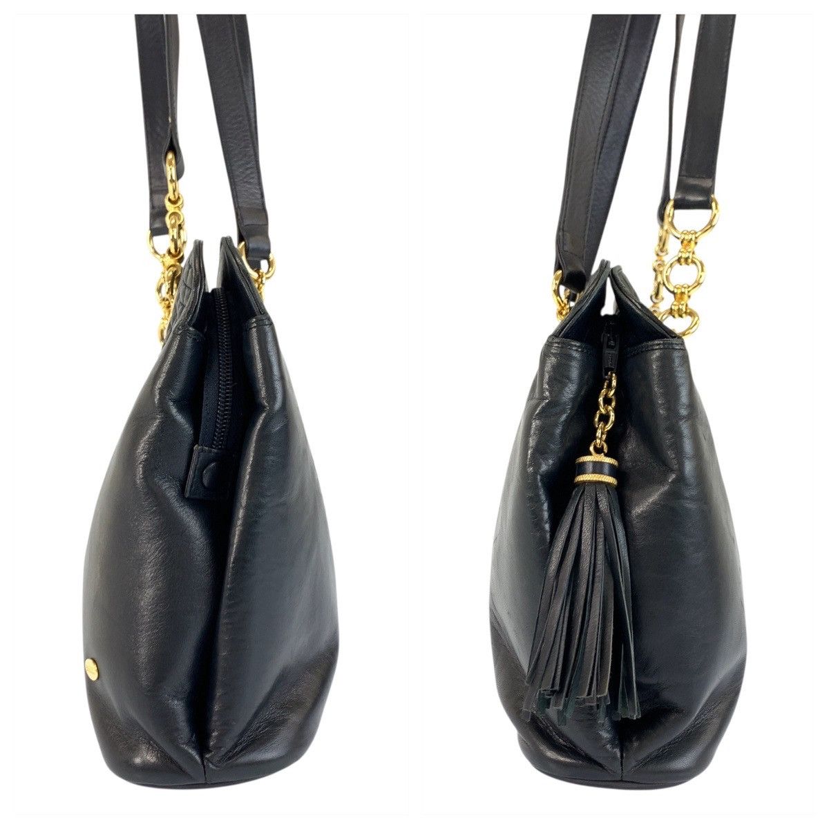 Bally Bally Bally Quilted Leather Shoulder Bag Leather Shoulder Bag DUTY FREE for USA Size ONE SIZE - 7 Thumbnail