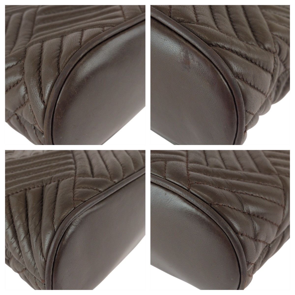Bally Bally Bally Quilted Leather Shoulder Bag Leather Shoulder Bag DUTY FREE for USA Size ONE SIZE - 3 Thumbnail