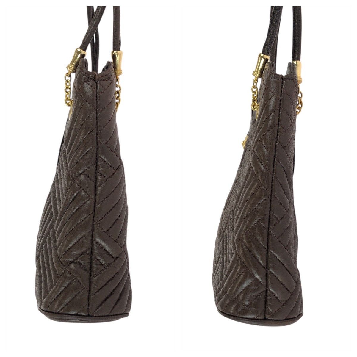 Bally Bally Bally Quilted Leather Shoulder Bag Leather Shoulder Bag DUTY FREE for USA Size ONE SIZE - 7 Thumbnail