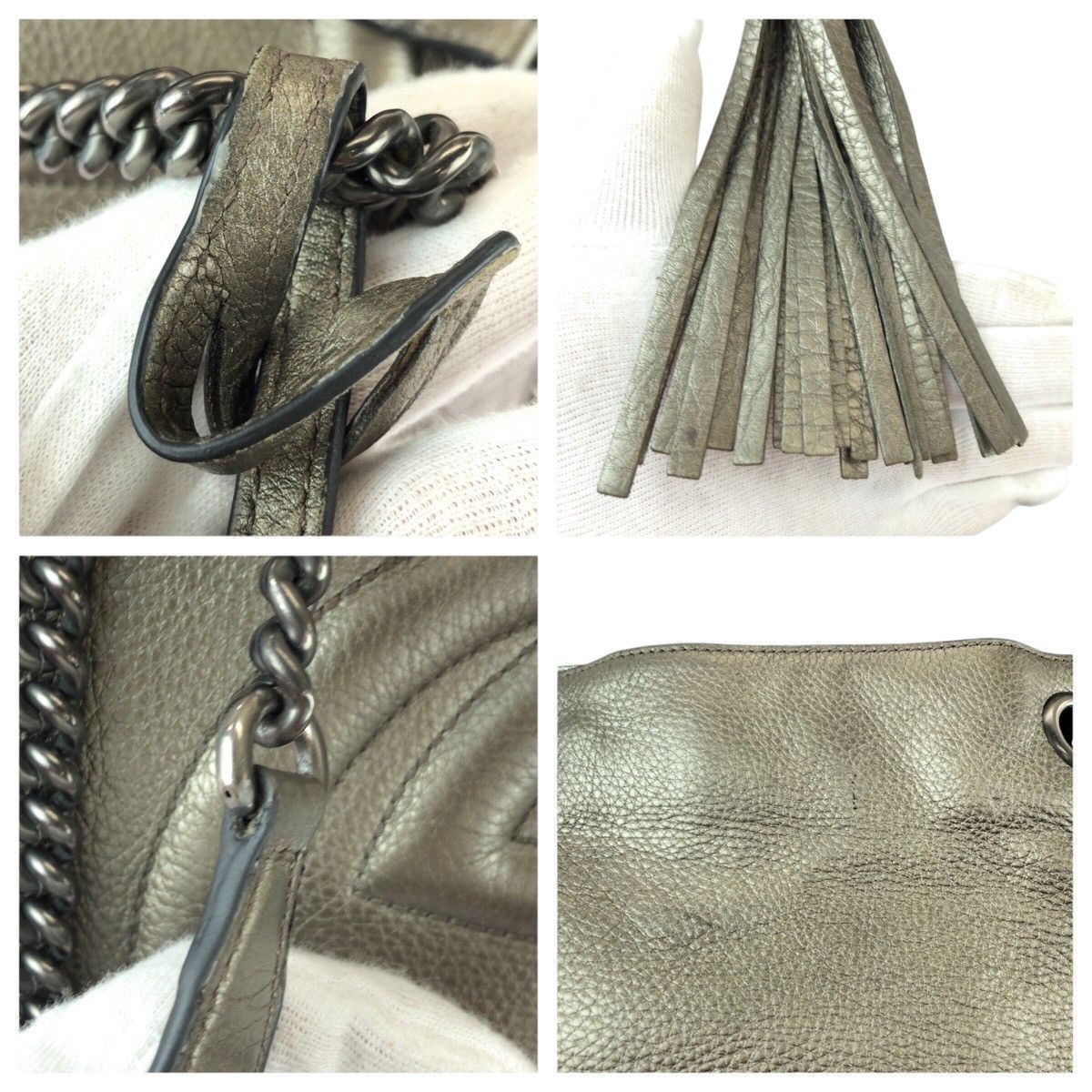 Gucci Gucci GUCCI Soho Leather 2way Shoulder Bag Leather Shoulder Bag 308982 DUTY FREE for USA Size ONE SIZE - 5 Thumbnail