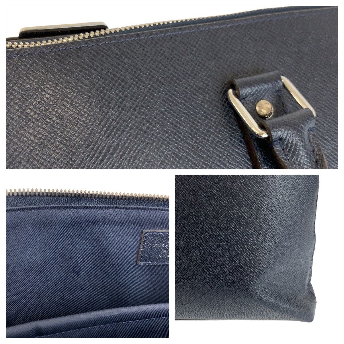 Louis Vuitton Louis Vuitton Louis Vuitton Anton Taiga Leather Briefcase Leather Business Bag M34401 DUTY FREE for USA Size ONE SIZE - 5 Thumbnail