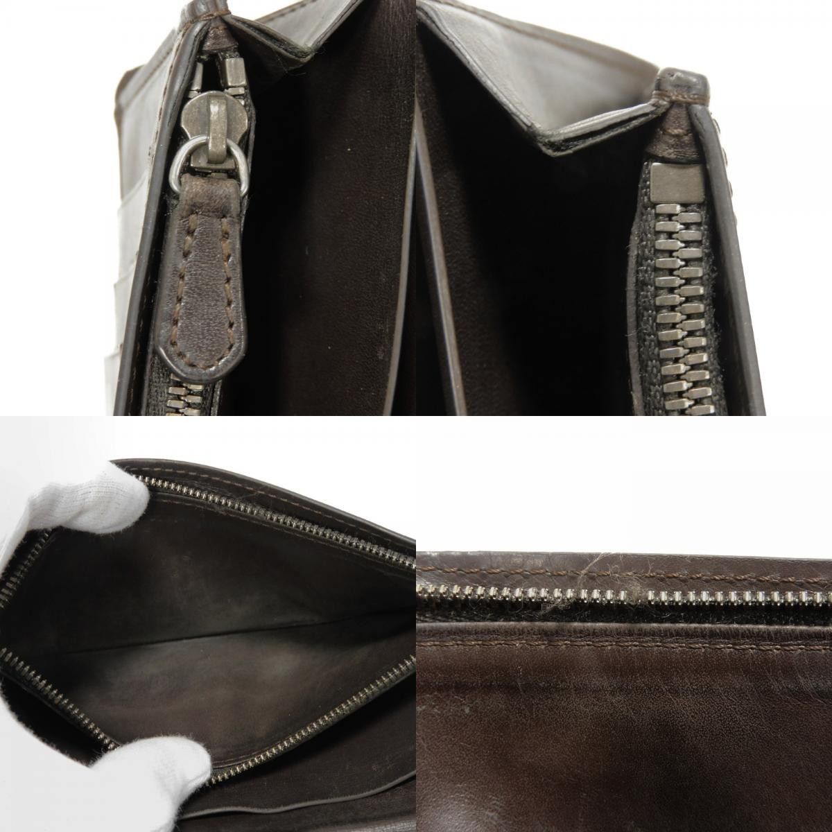 Berluti Berluti Berluti Scritto Venezia Calf Long Wallet Leather Long Wallet DUTY FREE for USA Size ONE SIZE - 16 Thumbnail