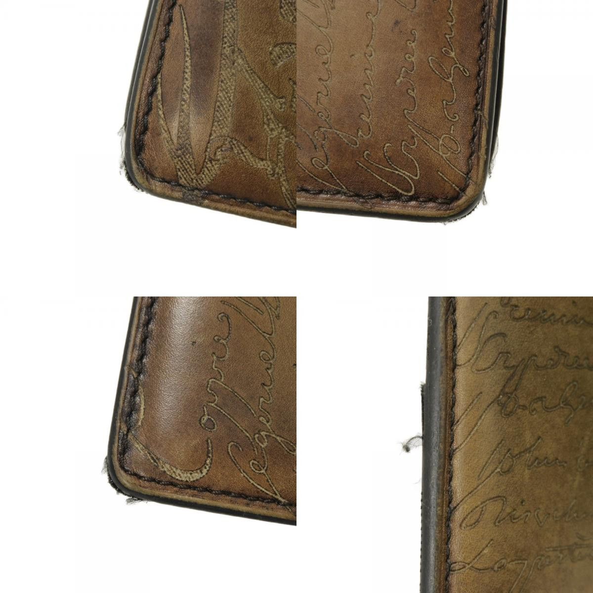 Berluti Berluti Berluti Scritto Venezia Calf Long Wallet Leather Long Wallet DUTY FREE for USA Size ONE SIZE - 19 Thumbnail