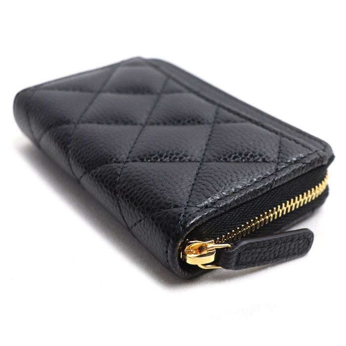 Chanel Chanel CHANEL Classic Zip Coin Purse Grained Calfskin Coin Purse Leather Coin Case AP0216 DUTY FREE for USA Size ONE SIZE - 2 Thumbnail