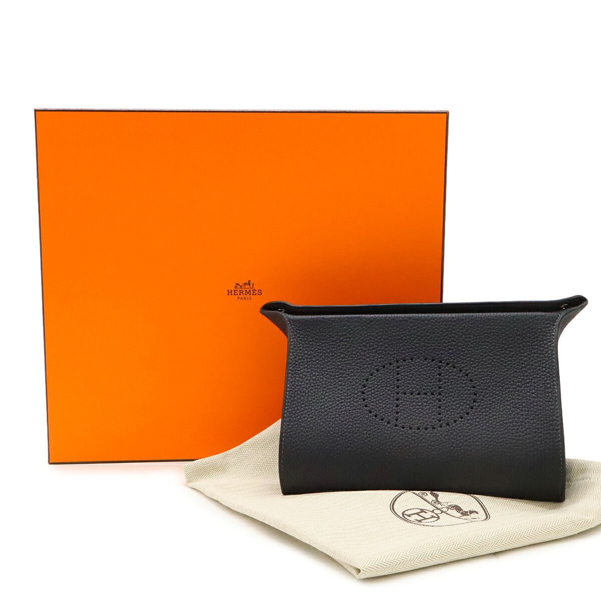 Hermes Hermes Hermès Vidé Poche Togo Shoulder Bag Leather Shoulder Bag Stamp W (2024) DUTY FREE for USA Size ONE SIZE - 9 Thumbnail