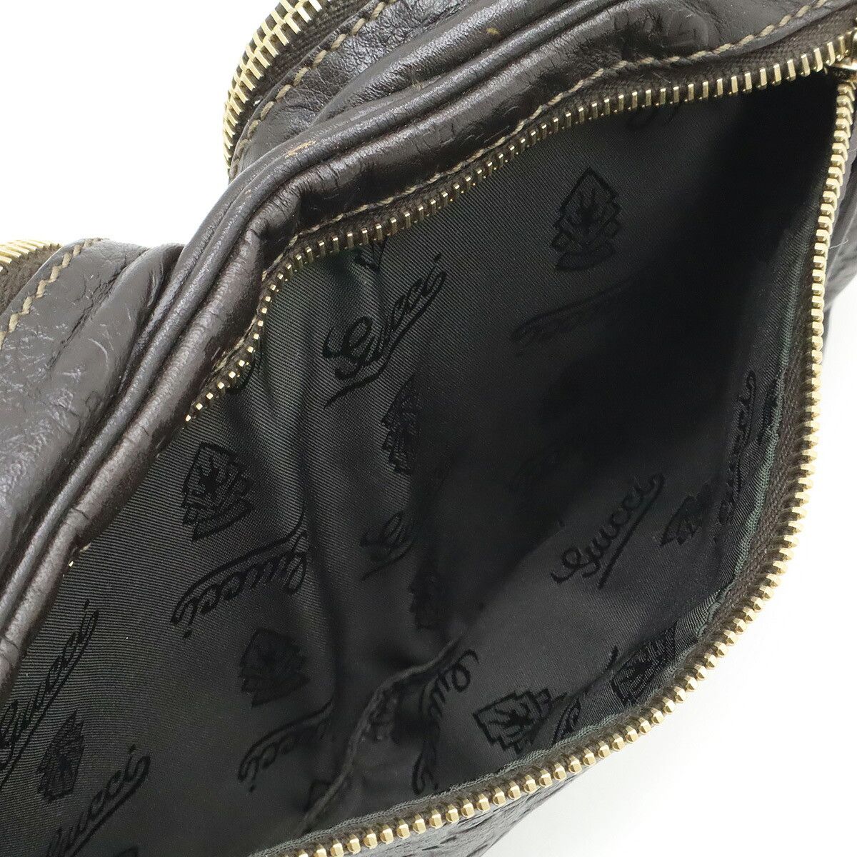 Gucci Gucci Gucci Guccissima Leather Waist Bag Leather Belt Bag 246417 DUTY FREE for USA Size ONE SIZE - 7 Thumbnail