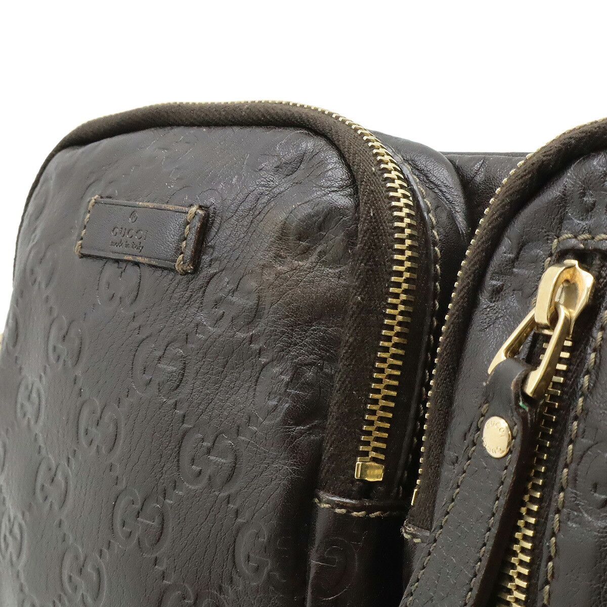 Gucci Gucci Gucci Guccissima Leather Waist Bag Leather Belt Bag 246417 DUTY FREE for USA Size ONE SIZE - 9 Thumbnail