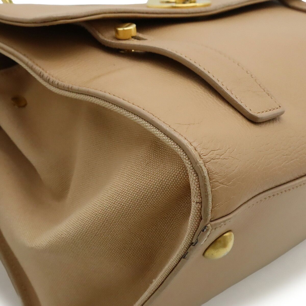 Yves Saint Laurent Yves Saint Laurent Saint Laurent Muse Two 2way Handbag Leather Leather Shoulder Bag 368229 DUTY FREE for USA Size ONE SIZE - 8 Thumbnail