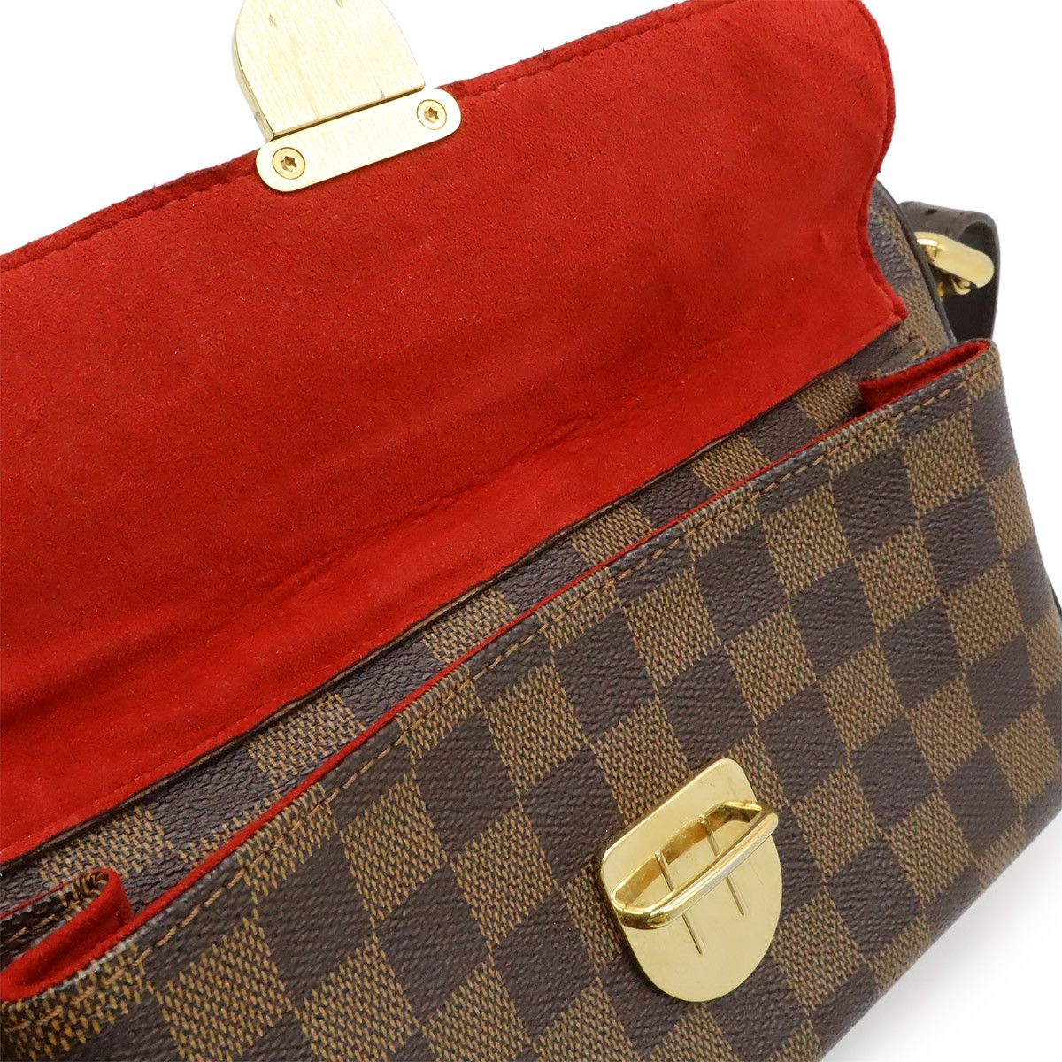 Louis Vuitton Louis Vuitton Louis Vuitton Ravello GM Damier Shoulder Bag Textile Shoulder Bag N60006 DUTY FREE for USA Size ONE SIZE - 8 Thumbnail