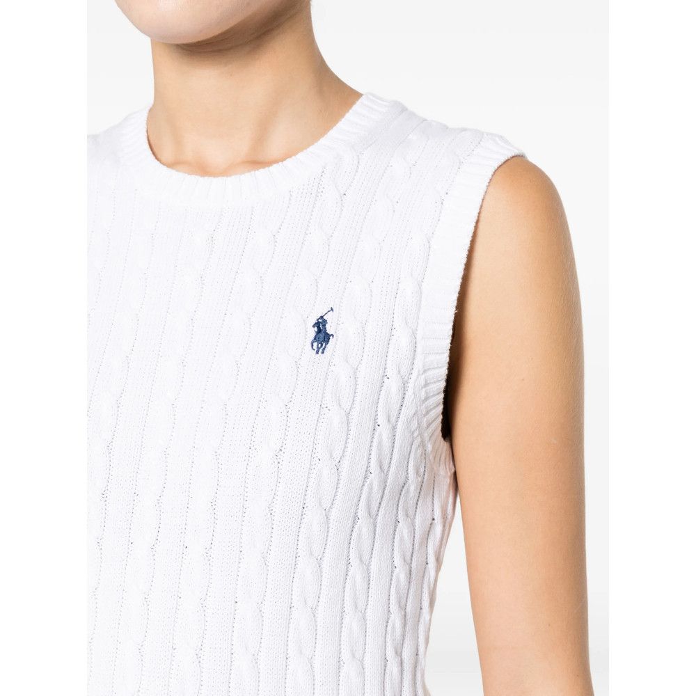 Ralph Lauren Ralph Lauren WHITE Knitwear - Jumpers Size S / US 4 / IT 40 - 4 Thumbnail
