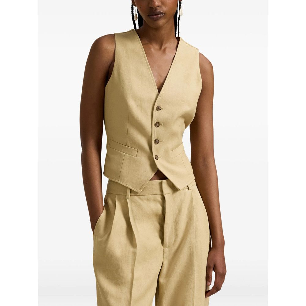Ralph Lauren Ralph Lauren NEUTRALS Jackets - Waistcoat & Gilets Size XL / US 12-14 / IT 48-50 - 3 Thumbnail