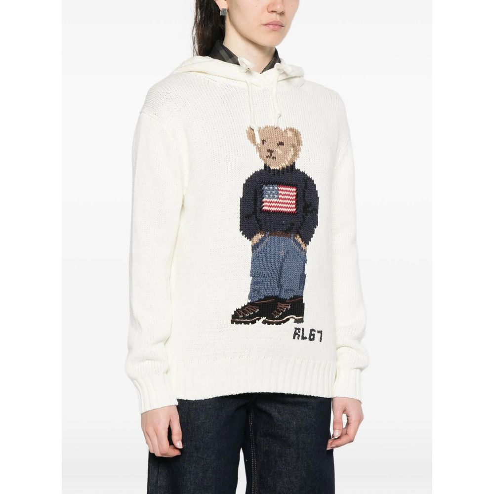 Ralph Lauren Ralph Lauren WHITE Knitwear - Jumpers Size S / US 4 / IT 40 - 2 Thumbnail
