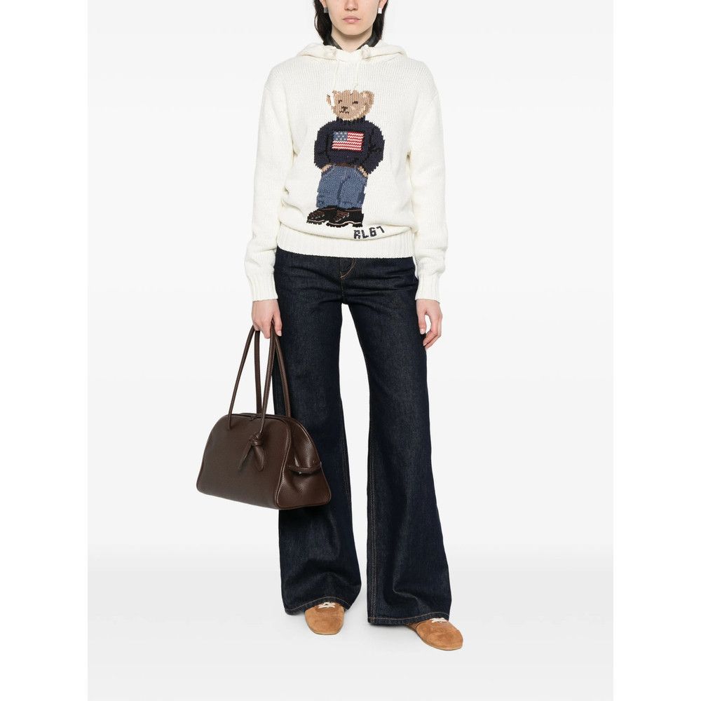 Ralph Lauren Ralph Lauren WHITE Knitwear - Jumpers Size XS / US 0-2 / IT 36-38 - 3 Thumbnail