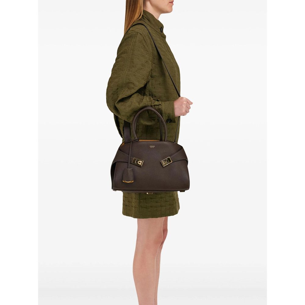 Salvatore Ferragamo Ferragamo BROWN Tote Bags Size ONE SIZE - 2 Thumbnail