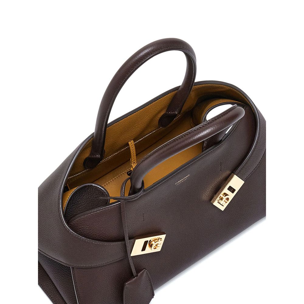 Salvatore Ferragamo Ferragamo BROWN Tote Bags Size ONE SIZE - 6 Thumbnail