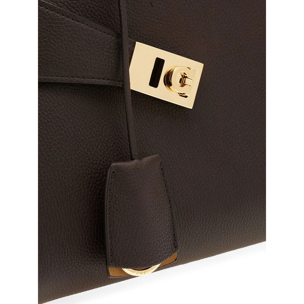 Salvatore Ferragamo Ferragamo BROWN Tote Bags Size ONE SIZE - 4 Thumbnail