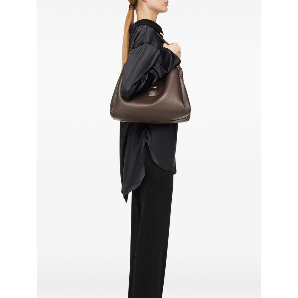 Salvatore Ferragamo Ferragamo BROWN Tote Bags Size ONE SIZE - 4 Thumbnail