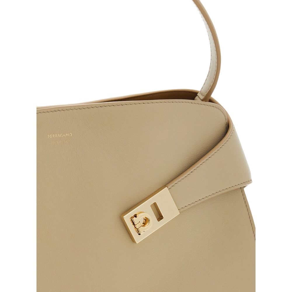 Salvatore Ferragamo Ferragamo NEUTRALS Shoulder Bags Size ONE SIZE - 2 Thumbnail