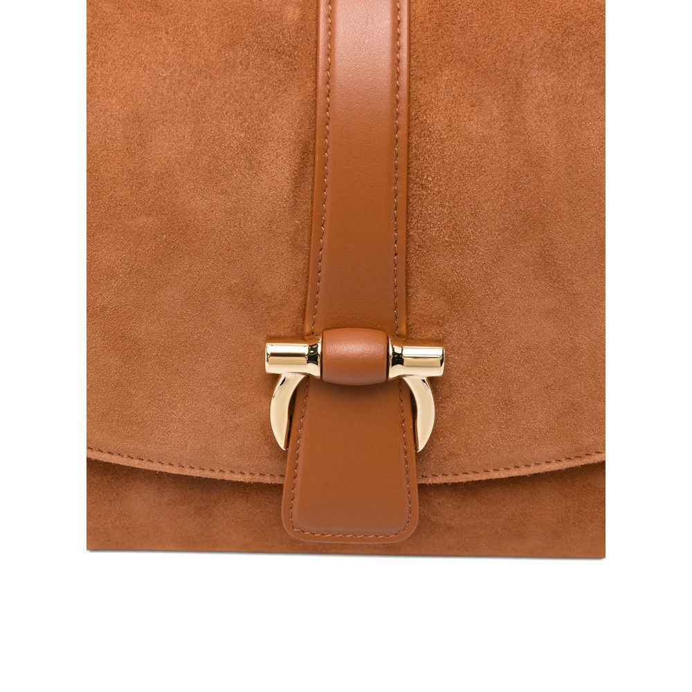 Salvatore Ferragamo Ferragamo BROWN Shoulder Bags Size ONE SIZE - 3 Thumbnail