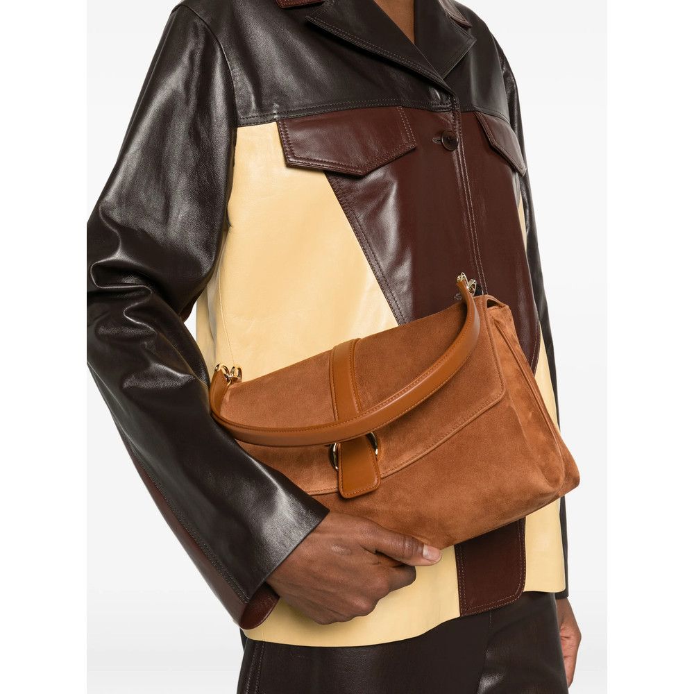 Salvatore Ferragamo Ferragamo BROWN Shoulder Bags Size ONE SIZE - 4 Thumbnail