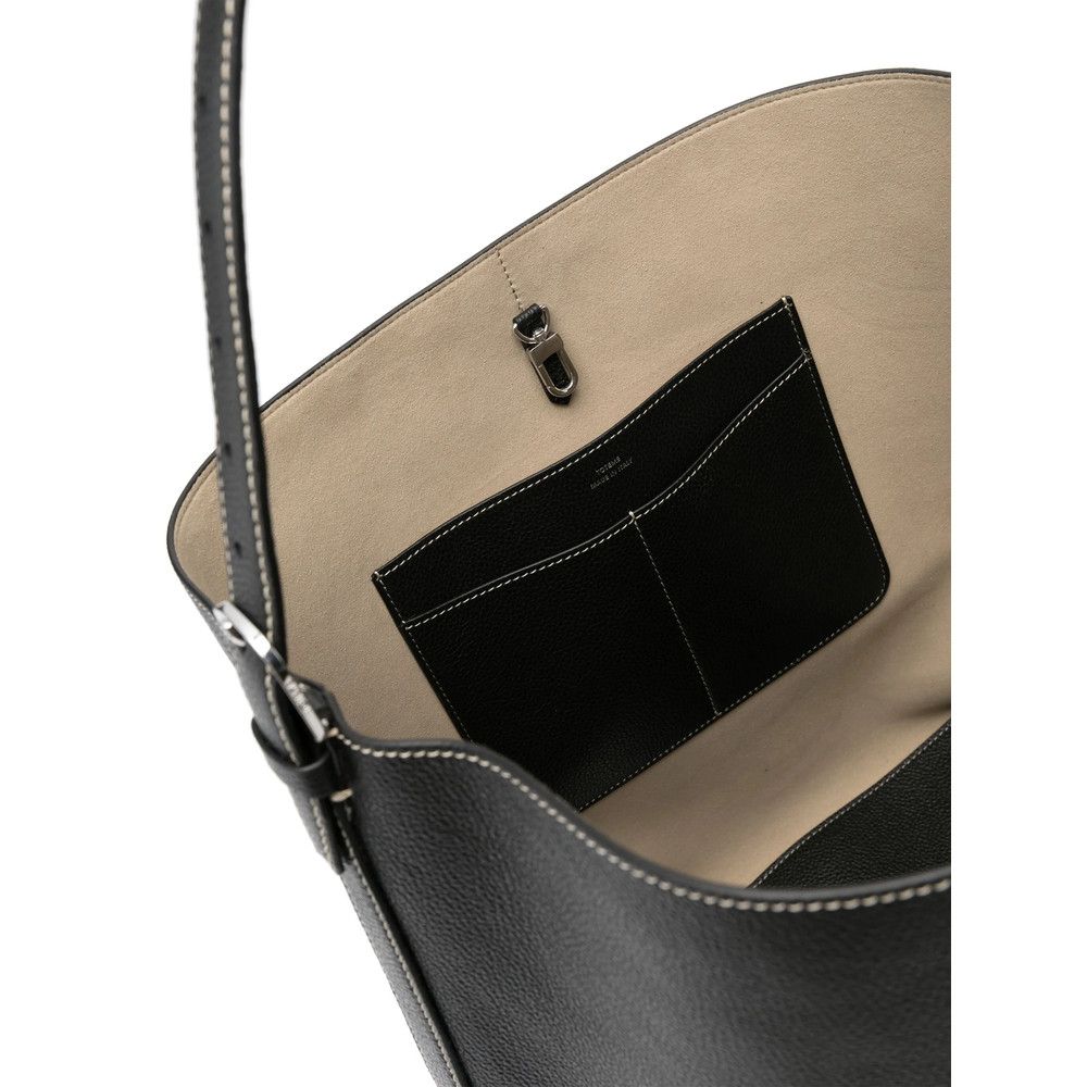 Toteme Toteme BLACK Tote Bags Size ONE SIZE - 4 Thumbnail