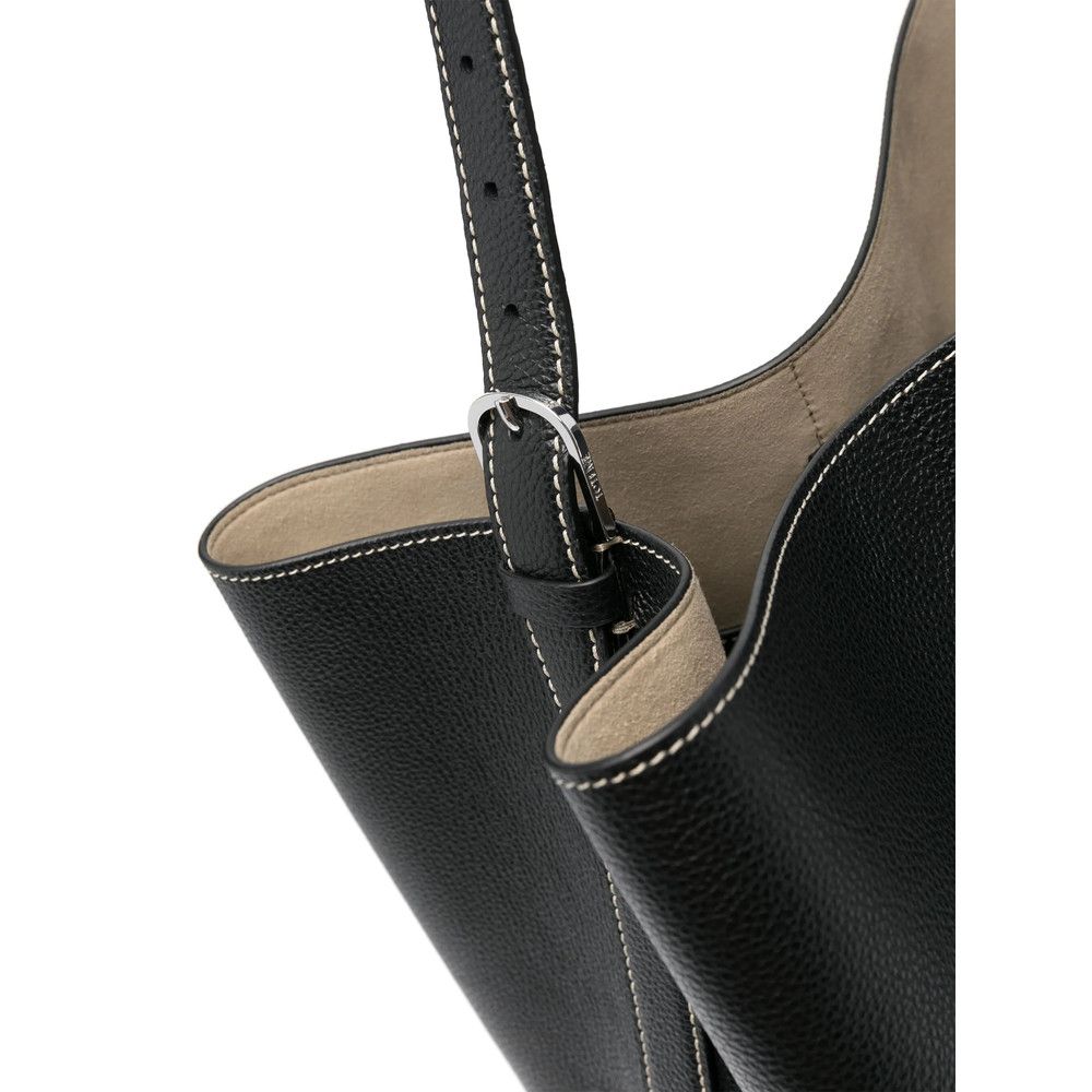 Toteme Toteme BLACK Tote Bags Size ONE SIZE - 3 Thumbnail
