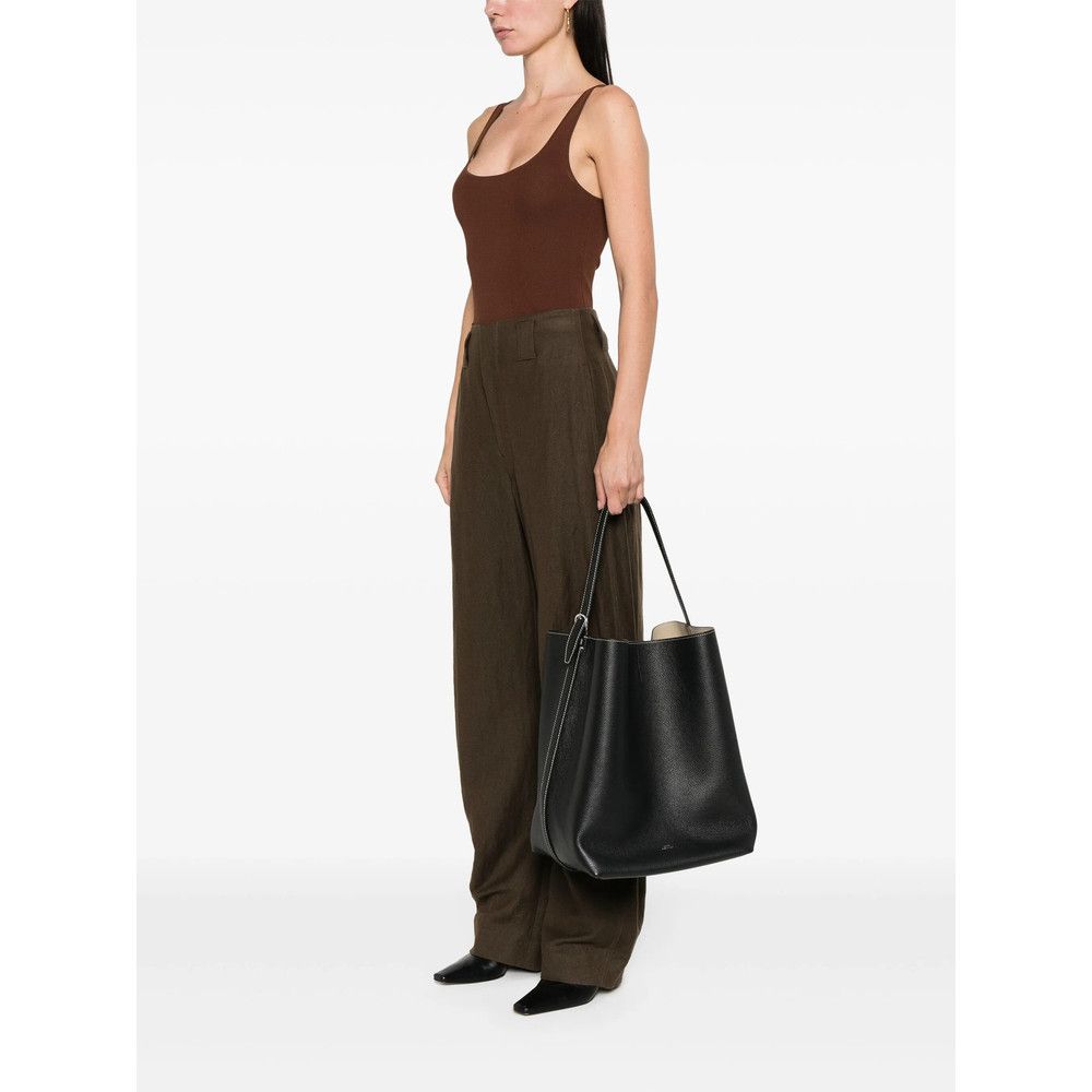 Toteme Toteme BLACK Tote Bags Size ONE SIZE - 5 Thumbnail