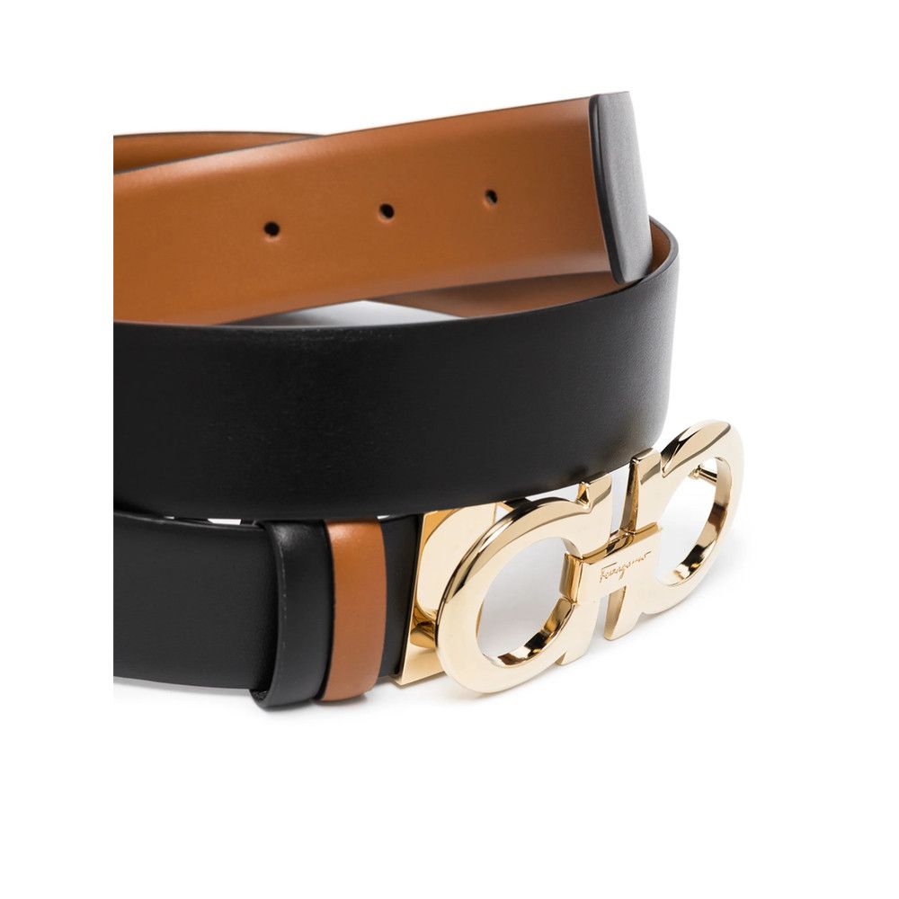 Salvatore Ferragamo Ferragamo BLACK Belts Size ONE SIZE - 3 Thumbnail