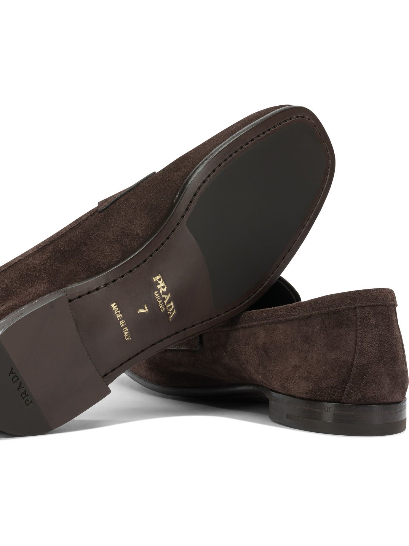 Prada Prada Suede Loafers UK 8 Men - USA Duties Paid Size US 9 / EU 42 - 5 Thumbnail