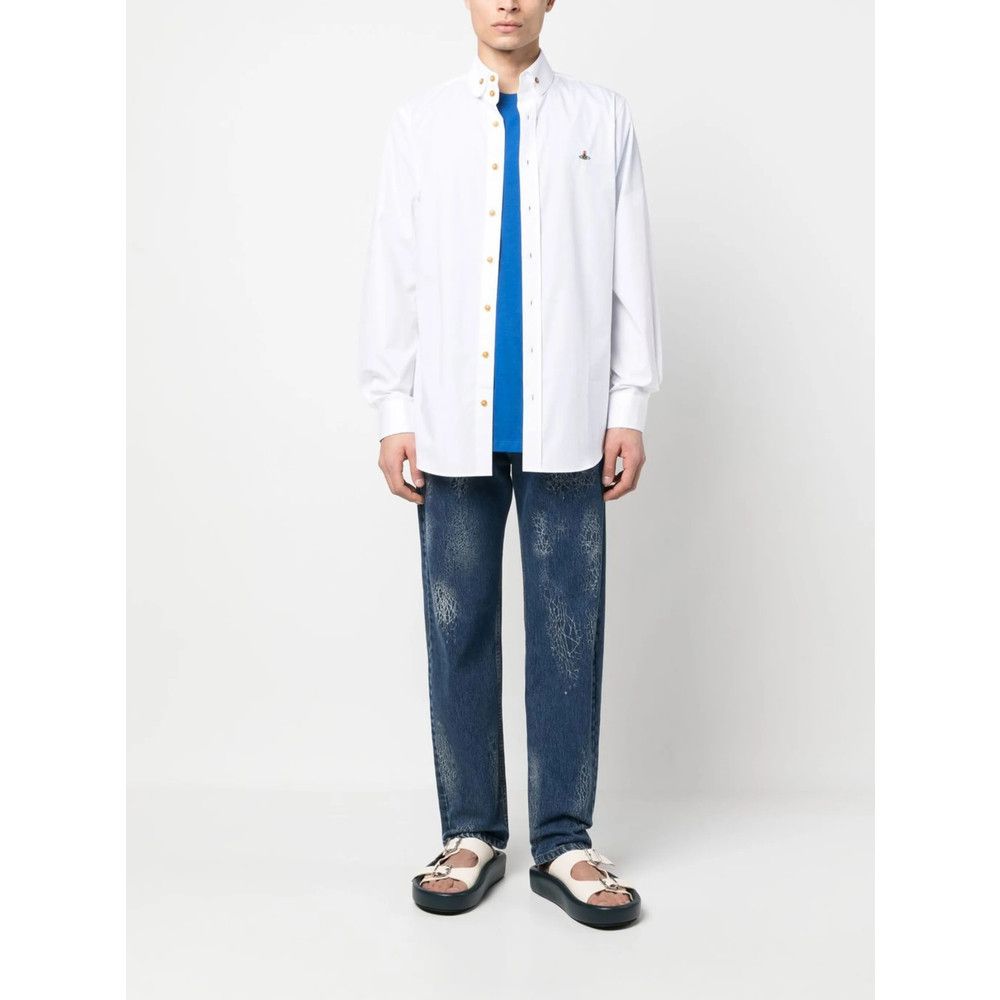 Vivienne Westwood Vivienne Westwood WHITE Shirts Size US M / EU 48-50 / 2 - 5 Thumbnail