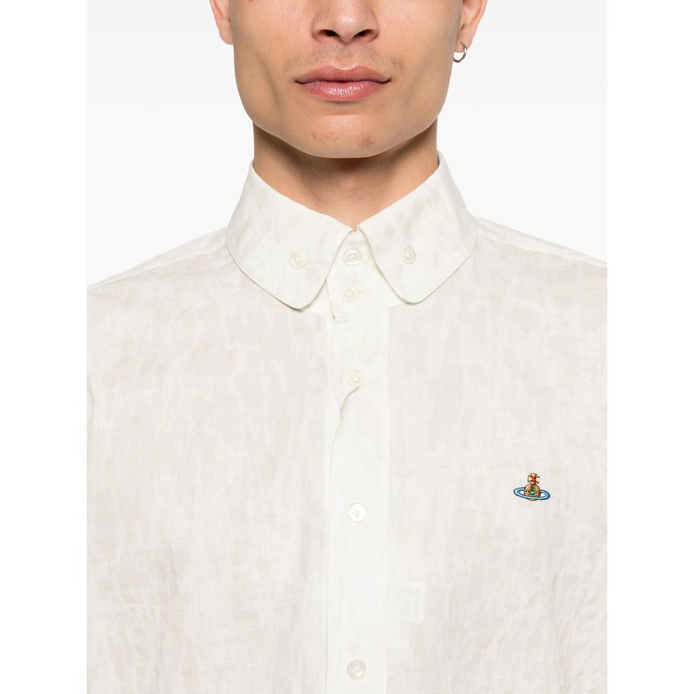 Vivienne Westwood Vivienne Westwood WHITE Shirts Size US M / EU 48-50 / 2 - 2 Thumbnail