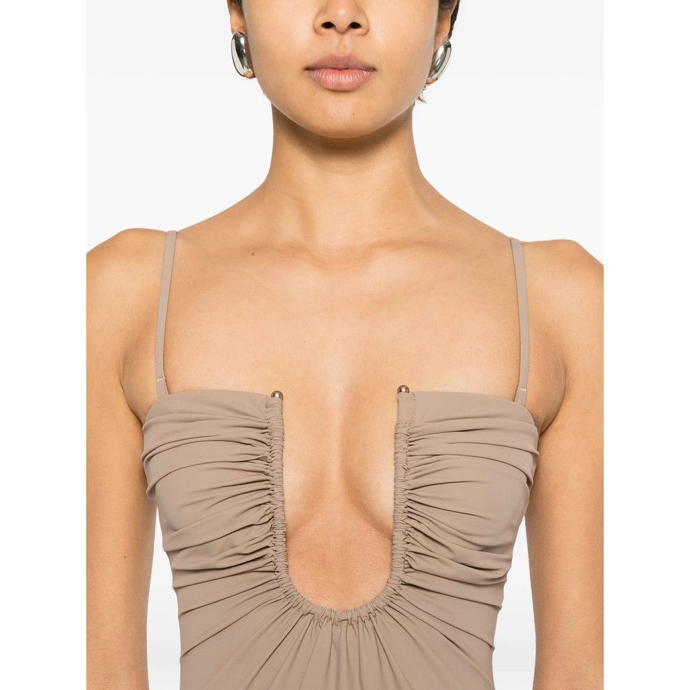 Christopher Esber Christopher Esber NEUTRALS Dresses - Day Dresses Size XL / US 12-14 / IT 48-50 - 4 Thumbnail