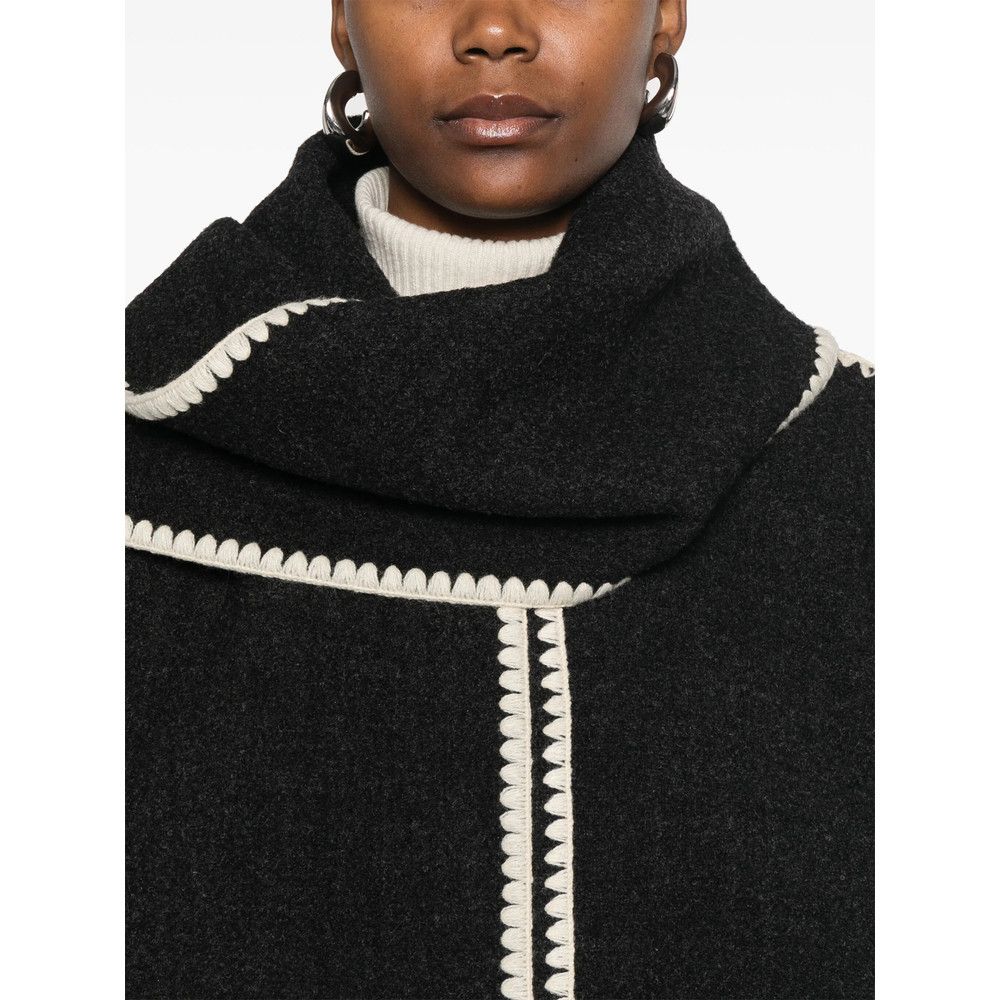 Toteme Toteme BLACK Jackets - Oversized Jackets Size XS / US 0-2 / IT 36-38 - 3 Thumbnail