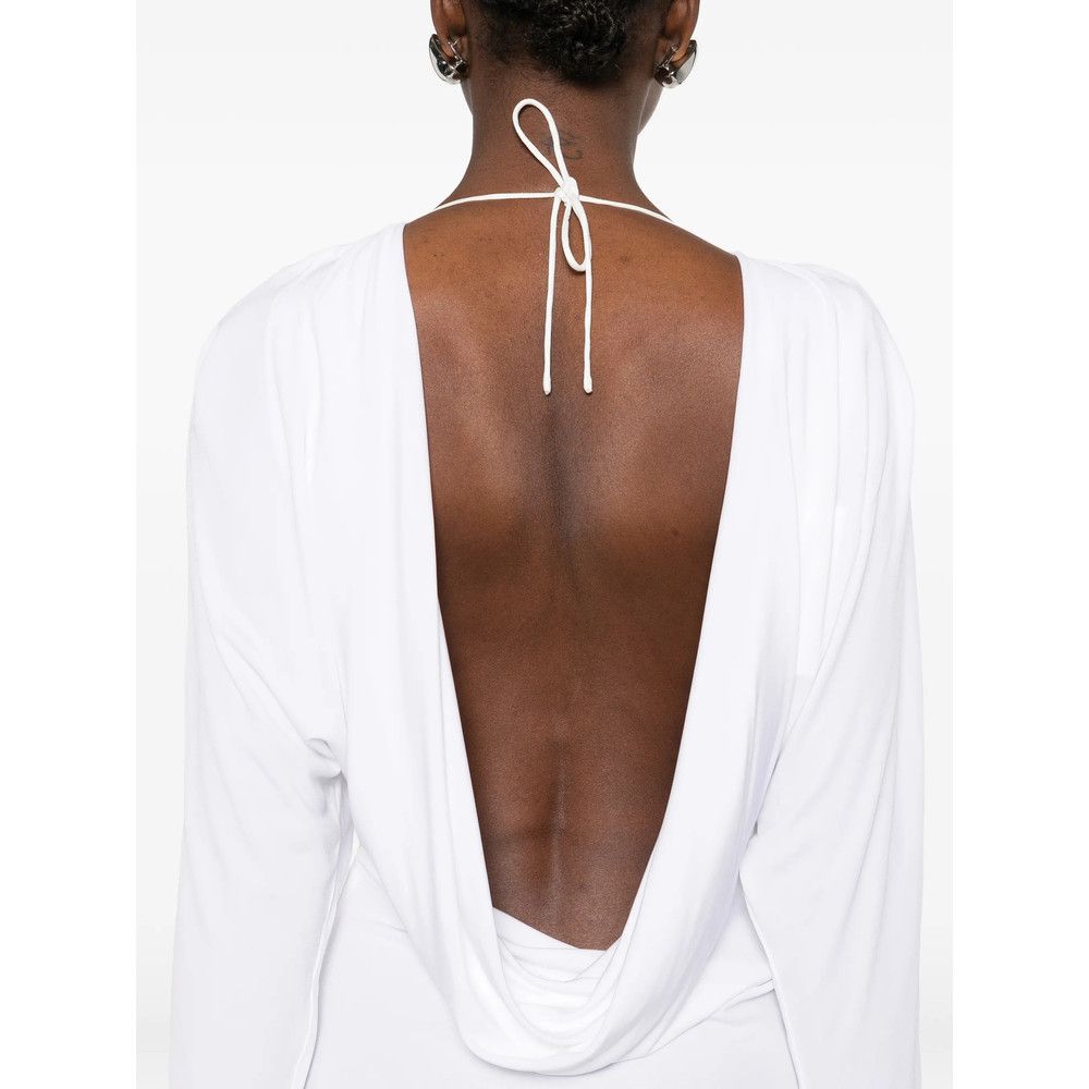 Christopher Esber Christopher Esber WHITE Dresses - Day Dresses Size M / US 6-8 / IT 42-44 - 4 Thumbnail