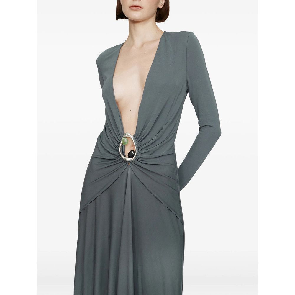 Christopher Esber Christopher Esber GREY Dresses - Evening Dresses Size XL / US 12-14 / IT 48-50 - 5 Thumbnail