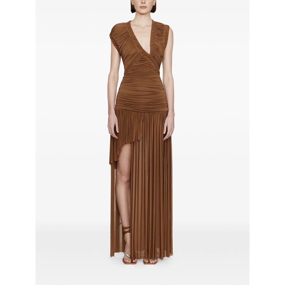 Christopher Esber Christopher Esber BROWN Dresses - Cocktail & Party Dresses Size L / US 10 / IT 46 - 2 Thumbnail