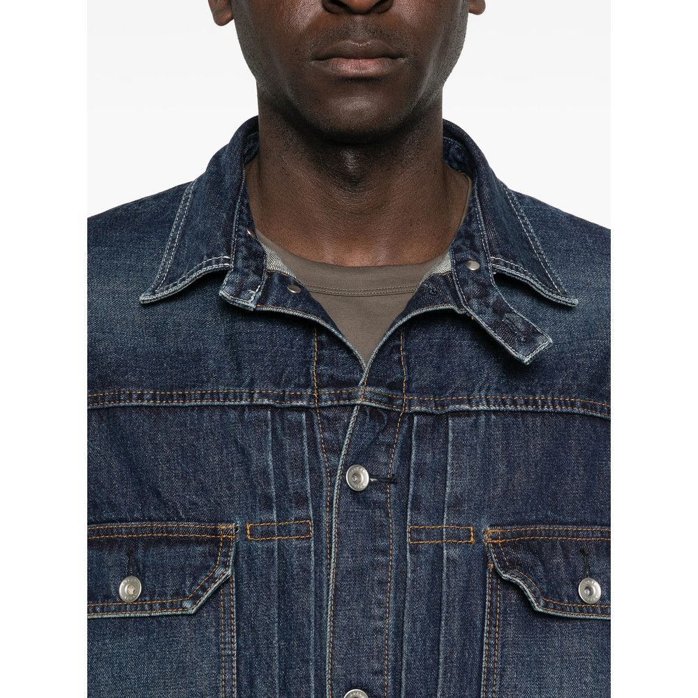 Sacai Sacai BLUE Jackets - Denim Jackets Size US M / EU 48-50 / 2 - 2 Thumbnail