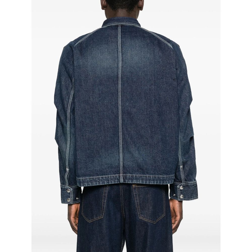 Sacai Sacai BLUE Jackets - Denim Jackets Size US M / EU 48-50 / 2 - 4 Thumbnail
