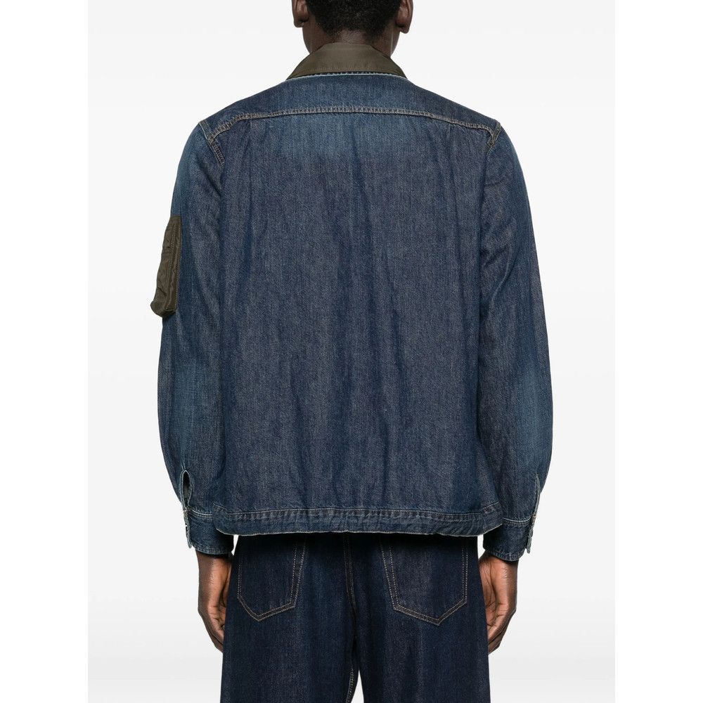 Sacai Sacai BLUE Jackets - Denim Jackets Size US S / EU 44-46 / 1 - 2 Thumbnail