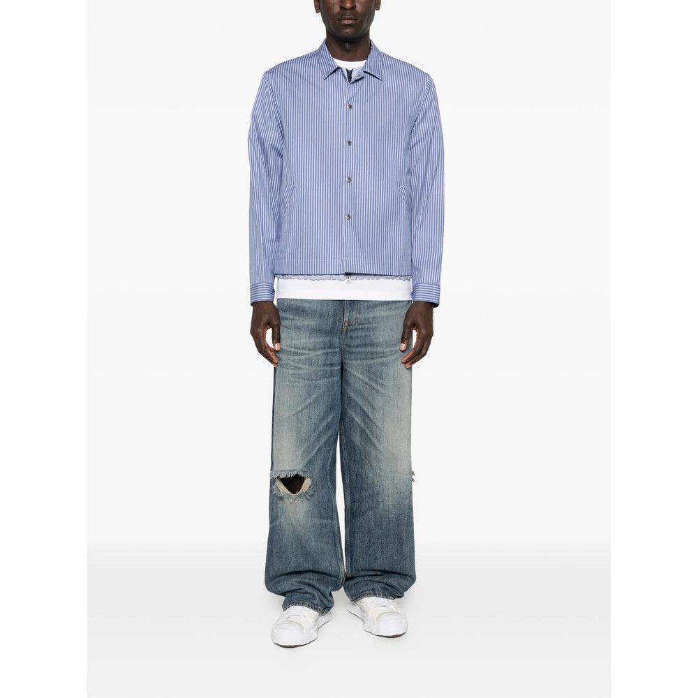 Sacai Sacai BLUE Jackets - Shirt Jackets Size US S / EU 44-46 / 1 - 4 Thumbnail