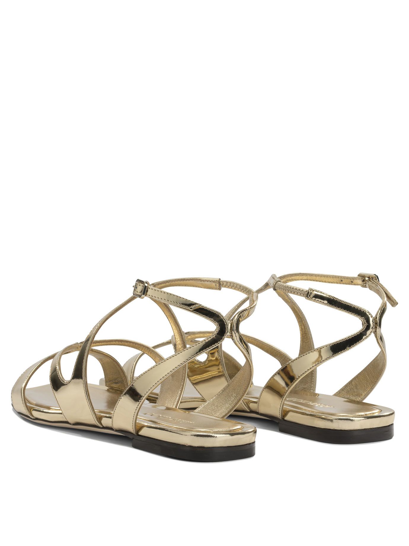 Jimmy Choo Ayla Flat Low Sandals IT 37 Women - USA Duties Paid