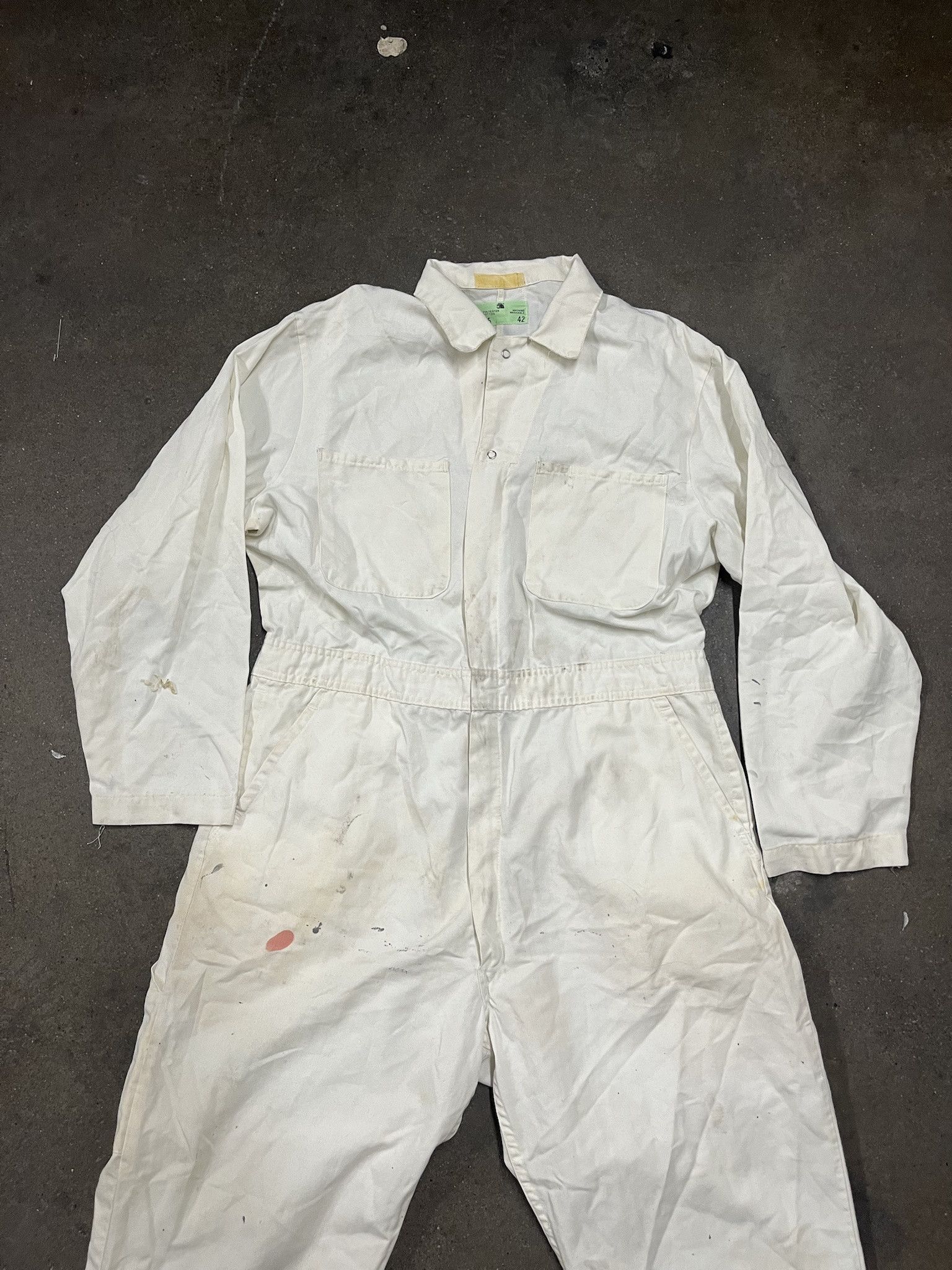 Carhartt × Vintage Vintage 1990s Coveerall Work wear One Piece Mechanics Suit Size XL Size US L / EU 52-54 / 3 - 2 Thumbnail