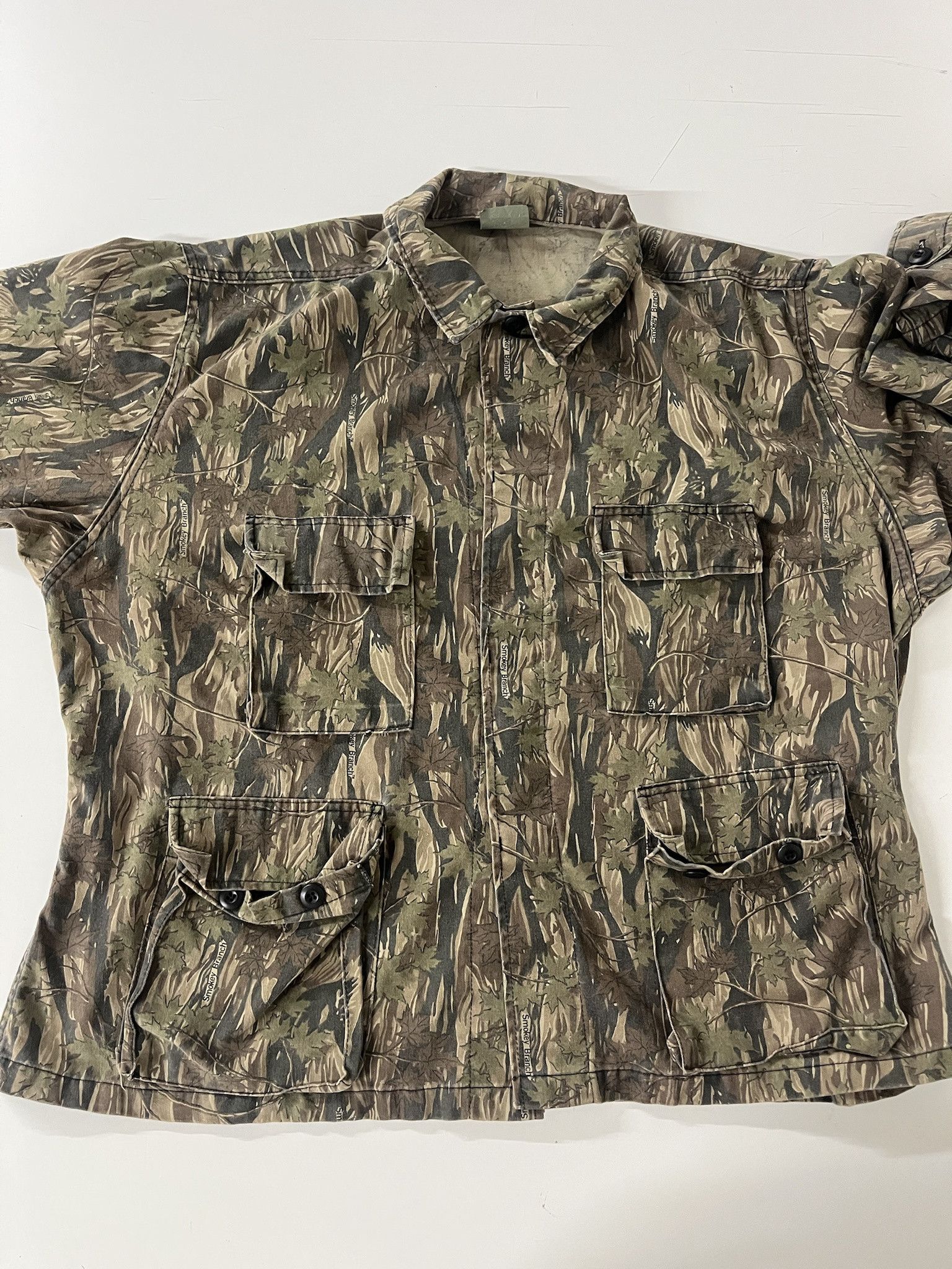 Vintage Vintage 1980s Realtree Smokey Branch Camo Button Down Shirt Size XXL Size US XXL / EU 58 / 5 - 2 Thumbnail