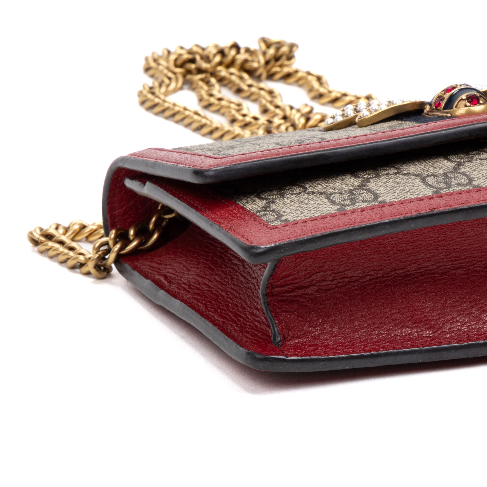 Gucci Queen Margaret Chain Wallet Size ONE SIZE - 7 Thumbnail